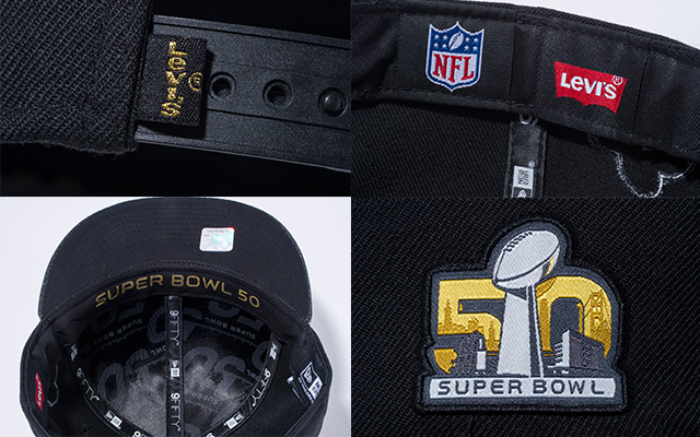 New Era × Levi’s！NFLの優勝決定戦であるスーパーボウルの50回大会記念キャップ「NFL Super Bowl 50」が発売！ (ニューエラ リーバイス)