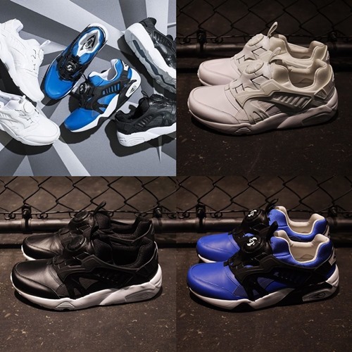 「ジャパンスペシャルメイクアップ」と名付けられたPUMA TRINOMIC DISC BLAZE LEATHER "JAPAN SMU"が2/20発売！ (プーマ トライミノック ディスク ブレイズ レザー)