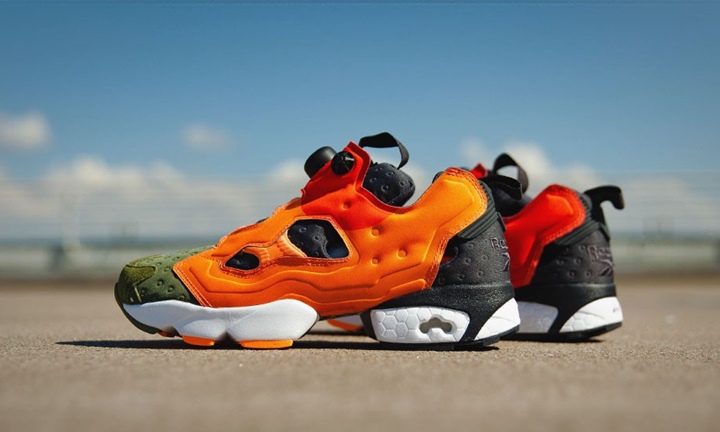 海外展開！リーボック インスタ ポンプ フューリー ASYM “ピーチ” (REEBOK INSTA PUMP FURY ASYM “ELCRC PEACH”) [V67791]