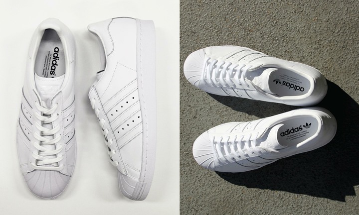 オールホワイトのアディダス オリジナルス スーパースター 80sが3月中旬発売！ (adidas Originals SUPERSTAR 80s All White)