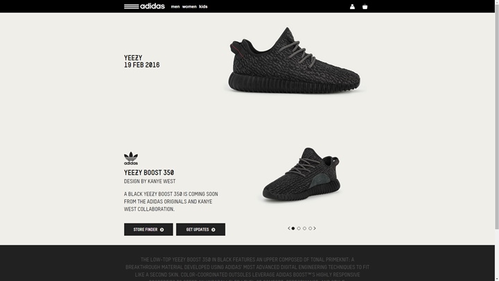 【国内2/19再発売】adidas Originals YEEZY 350 BOOST LOW “PIRATE BLACK” (アディダス オリジナルス カニエ ウェスト イージー ブースト Kanye West)