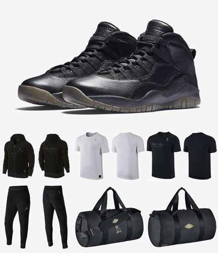 【2/14発売】ナイキ エア ジョーダン 10 OVO ブラック/アパレル コレクション (NIKE AIR JORDAN 10 OVO BLACK) [819955-030]