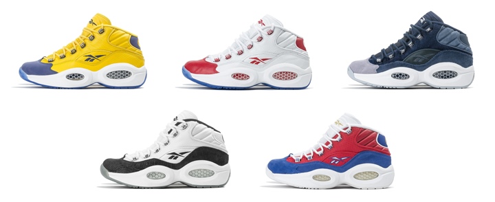 海外展開！リーボック クエスチョン ミッド 5カラー (REEBOK QUESTION) [V72112,V79757,M46120,M48511]