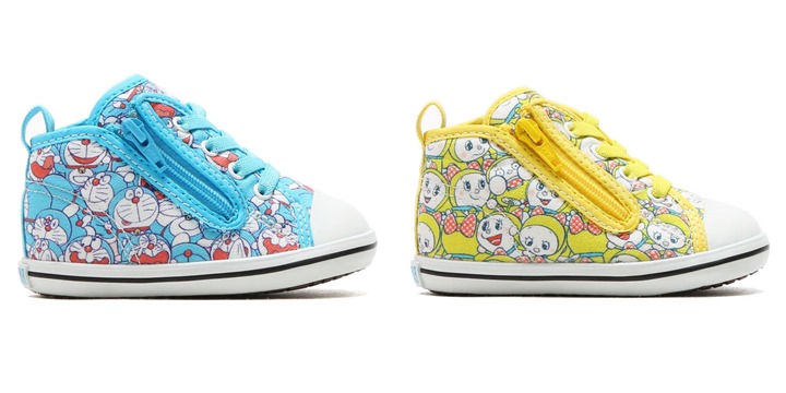 兄妹仲良くスニーカーに！ドラえもんとドラミのコンバース オールスター キッズサイズが発売！ (DORAEMON CONVERSE ALL STAR KIDS)