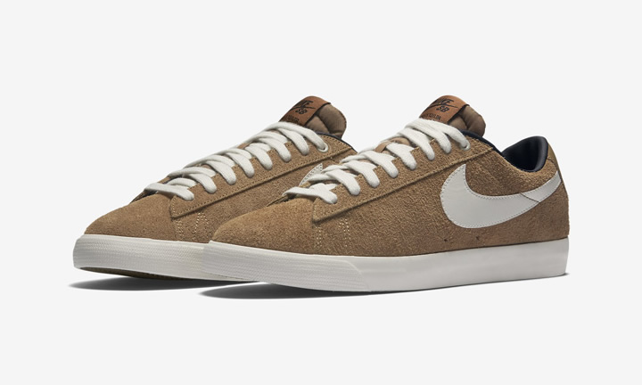 2016年春モデル！ナイキブレーザー ロー GT SB "ブラウン" (NIKE SB BLAZER LOW GT Ale Brown/Black-Sail) [704939-210]