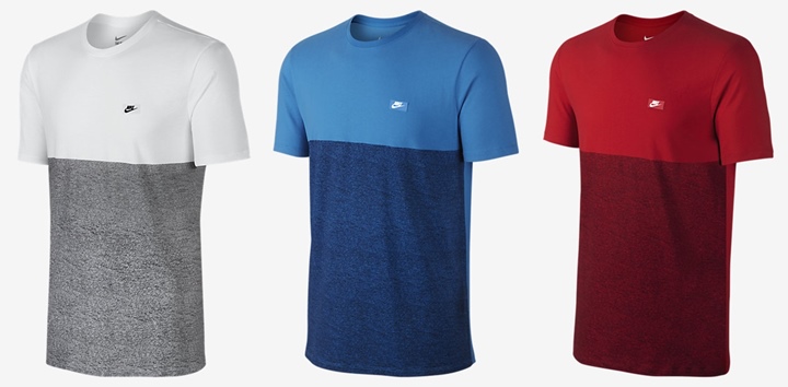 ツートンデザインのナイキ シューボックス TEE 3カラーが発売！ (NIKE SHOE BOX TEE) [739470-100,435,657]