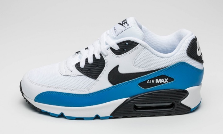 海外3月発売予定！ナイキ エア マックス 90 エッセンシャル ホワイト/フォトブルー (NIKE AIR MAX 90 ESSENTIAL White/Photo Blue) [537384-124]