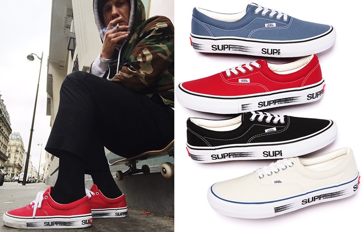 【速報】国内3/5発売！SUPREME × VANS ERA 2016 SPRING (シュプリーム バンズ エラ)