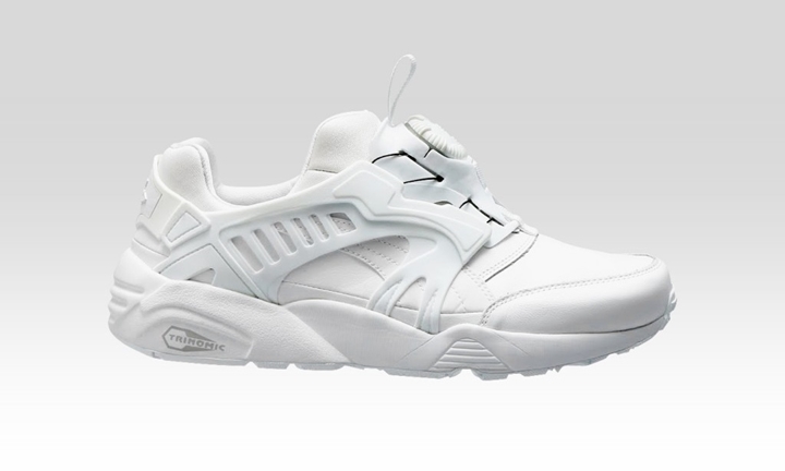 3/12発売！「ジャパンスペシャルメイクアップ」と名付けられたPUMA TRINOMIC DISC BLAZE LEATHER “JAPAN SMU” White！ (プーマ トライミノック ディスク ブレイズ レザー ホワイト) [361979-02]