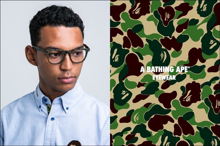 A BATHING APE EYEWEAR 2016 S/S コレクションが3/5から展開スタート！(エイプ)