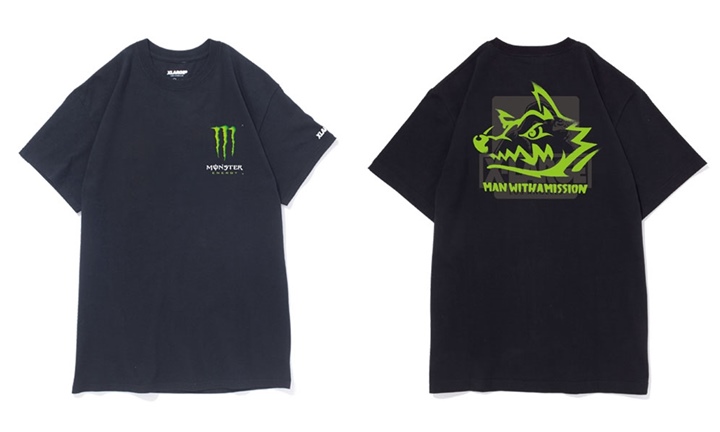 ファミマ限定！MAN WITH A MISSION × X-large × MONSTER ENERGYのトリプルコラボ TEEが当たる！ (マン ウィズ ア ミッション エクストララージ モンスターエナジー)