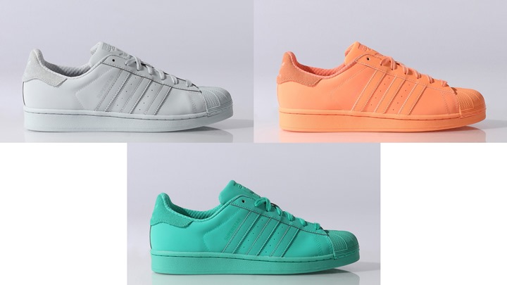 3/25発売！リフレクティブレザーのアディダス オリジナルス スーパースター “アディカラー” パック (adidas Originals SUPERSTAR REF “AdiColor” Pack) [S80329,30,31]