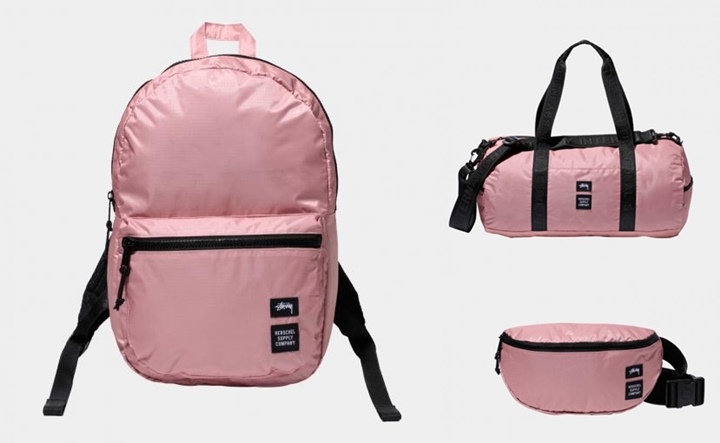 ピンクのリップストップナイロンを使用したSTUSSY x Herschel Supply "Rip Stop"が発売！ (ステューシー ハーシェル サプリー)