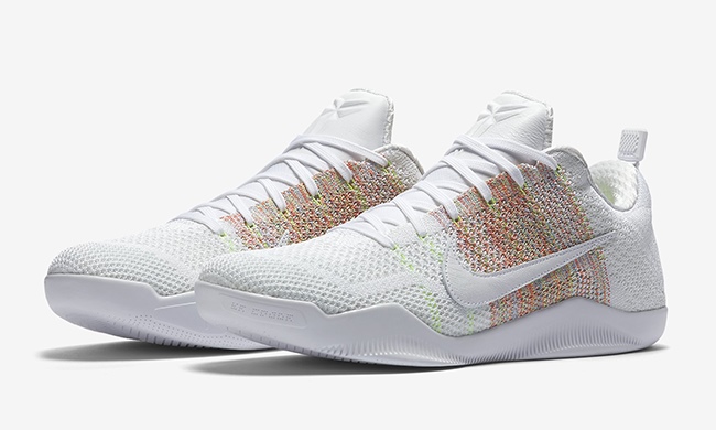 海外3/14発売予定！マルチカラー フライニットを使用したナイキ コービー 11 エリート ロー 4KB (NIKE KOBE XI ELITE LOW 4KB) [824463-199]