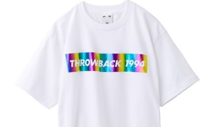 箔のBARプリントが煌びやかさを演出！X-girl THROWBACK 1994 S/S BIG TEEが3/8発売！ (エックスガール)