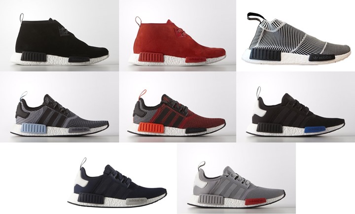 一挙8モデル国内3/17発売！adidas Originals NMD_R1/CHUKKA/CS1 (アディダス オリジナルス エヌ エム ディー ランナー/チュッカ/シティ ソック) [S79146,7][S79150][S79158,9,60,61,62]