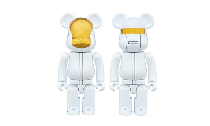 DAFT PUNKが超合金 ベアブリックに！WHITE SUITS Ver 2体セットが3/10 23:59まで受注生産！ (ダフトパンク BE@RBRICK)