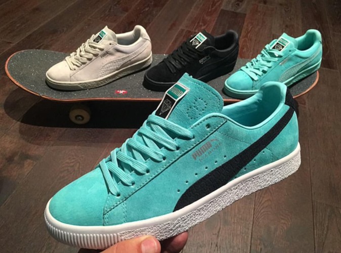 【リーク】ティファニーカラーのダイアモンドサプライ × プーマ スウェードが海外展開！ (DIAMOND SUPPLY CO. PUMA SUEDE "TIFFANY")