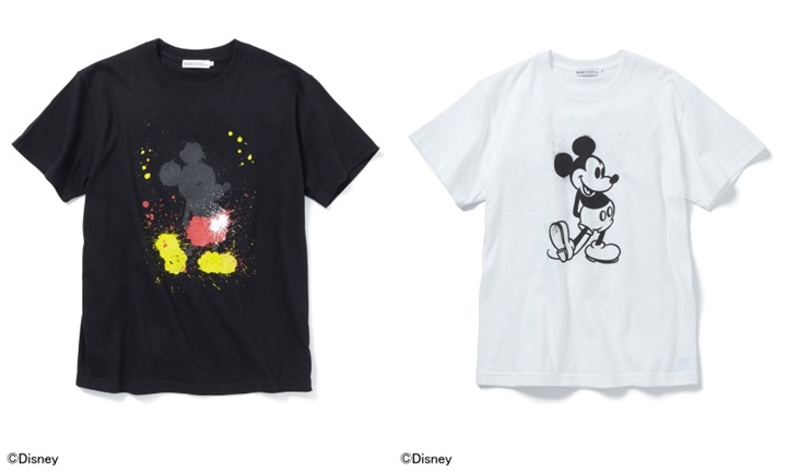 SILAS × MICKEY MOUSEのスペシャルコラボ！ドリップ & ステンシル調で仕上げたTEEが発売！ (サイラス ミッキーマウス)