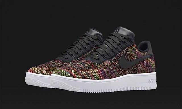 3/14発売予定！ナイキラボ エア フォース 1 フライニット ロー “マルチカラー/ブラック” (NIKELAB AIR FORCE 1 FLYKNIT LOW “Multi/Black)