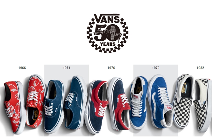 3/17発売！VANS 50周年記念モデル PRO SKATEが5モデル リリース！ (バンズ 50th エラ)