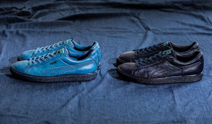 徳島県 吉野川で作られたPUMA STATES "INDIGO LEATHER MIJ"が3/30から発売！ (プーマ ステイツ "インディゴ レザー")