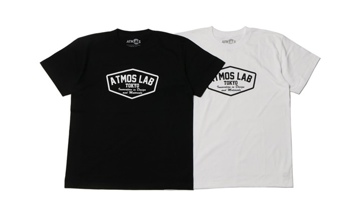 ATMOSLABから丈夫で伸びにくくタフな襟元を作り出すダブルステッチ仕様の「BADGE Tee」が3/19発売！！ (アトモスラボ)