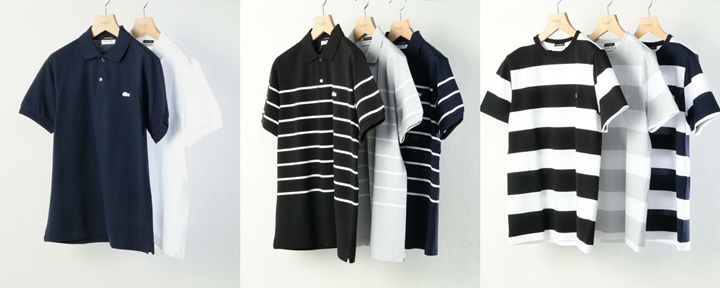 BEAUTY&YOUTH × LACOSTEのコラボ！胸のロゴマークを「白ワニ」で統一した別注モデルを3型が5月上旬発売！ (ビューティアンドユース ラコステ)