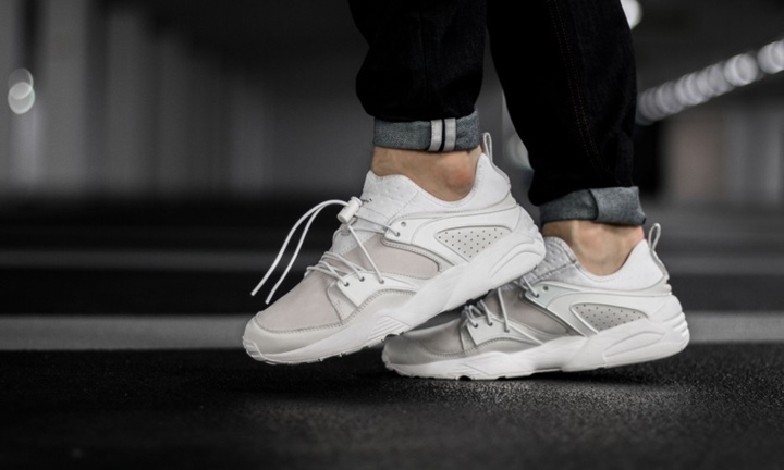 海外4/1展開！スタンプド × プーマ ブレイズ オブ グローリー "ホワイト バンジー" (STAMPD PUMA BLAZE OF GLORY "WHITE BUNGEE") [359806-01]