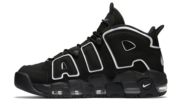 【海外3/23発売】ナイキ エア モア アップテンポ ブラック/ホワイト (NIKE AIR MORE UPTEMPO BLACK/WHITE