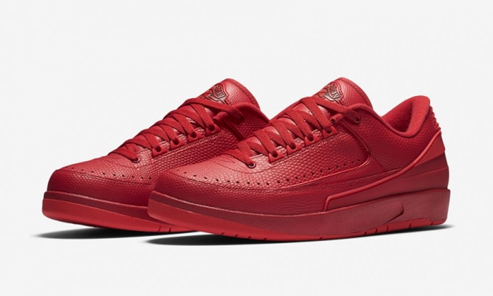 国内4/2発売予定！ナイキ エア ジョーダン 2 ロー レッド (NIKE AIR JORDAN 2 LOW Red) [832819-606]