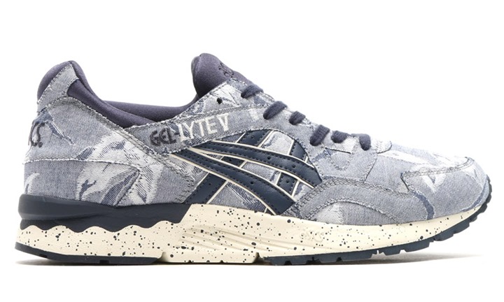 アシックス タイガー ゲルライト 5 “デニム フローラル” (ASICS Tiger GEL-LYTE V “Denim Floral”) [TQ612N-5050]