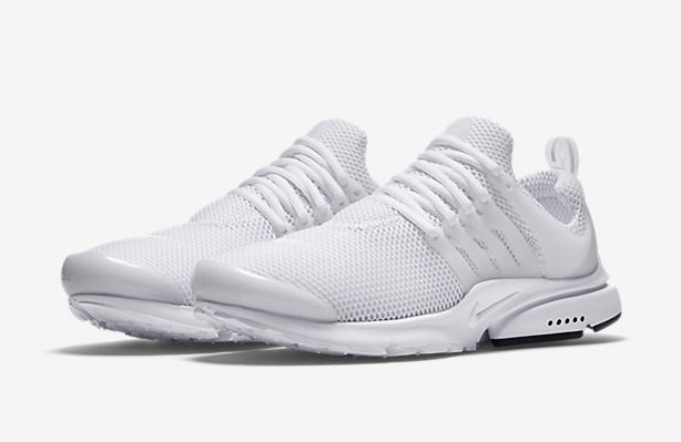 海外4/8発売！ホワイトカラーのナイキ エア プレスト (NIKE AIR PRESTO White) [848132-100]