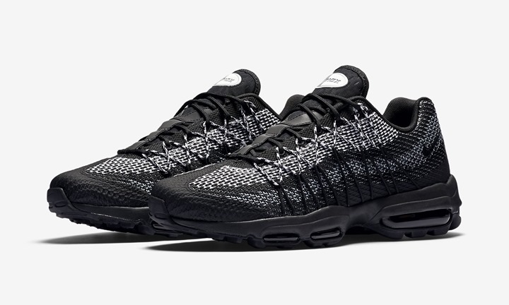 海外展開！ナイキ エア マックス 95 ウルトラ ジャカード ブラック/ウルフグレー (NIKE AIR MAX 95 ULTRA JACQUARD Black/Wolf Grey) [749771-002]