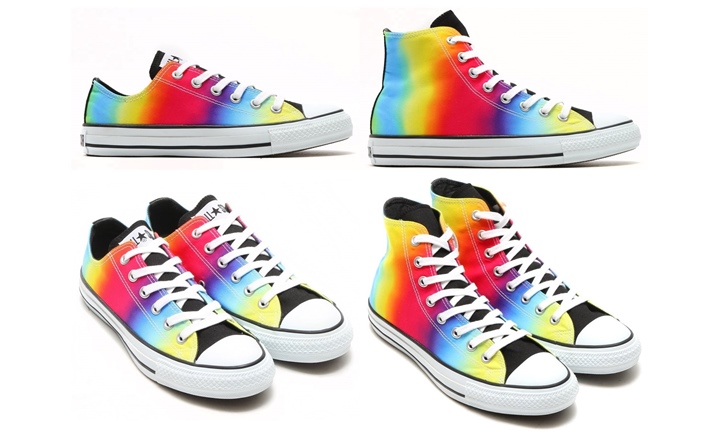 カラフルなタイダイ柄のコンバース オールスター OX/HIが5月発売！ (CONVERSE ALL STAR COLORFUL TIEDYE OX/HI)