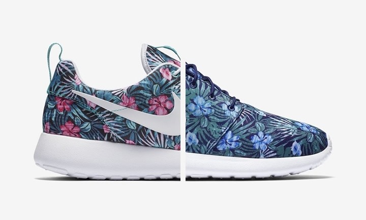 2016 夏モデル！フローラルパターンのナイキ ローシ ワン プリント プレミアム 2カラー (NIKE ROSHE ONE PRINT PREMIUM 2016 SUMMER) [833620-310,410]