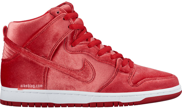 【リーク】ナイキ SB ダンク ハイ "レッド ヴェルヴェット" (NIKE SB DUNK HIGH "Red Velvet")