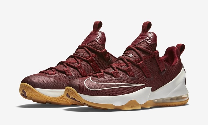 海外展開！ナイキ レブロン 13 ロー チームレッド (NIKE LEBRON XIII LOW Team Red) [831925-610]