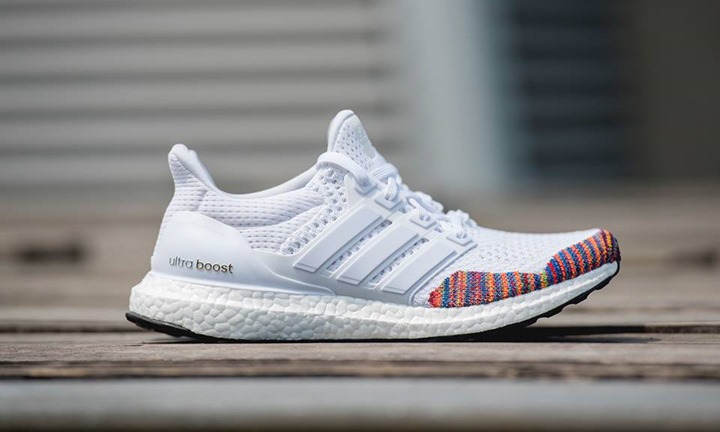 【取扱店更新】4/8発売！多彩なカラーを編み込み”虹”を表現したadidas ULTRA BOOST “Rainbow” (アディダス ウルトラ ブースト “レインボー”) [AQ5558]