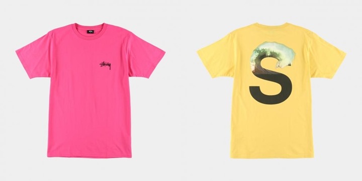 STUSSYから大きな弧を描く波と”S”のカーブを同期した「Tidal S Tee」が発売！ (ステューシー)