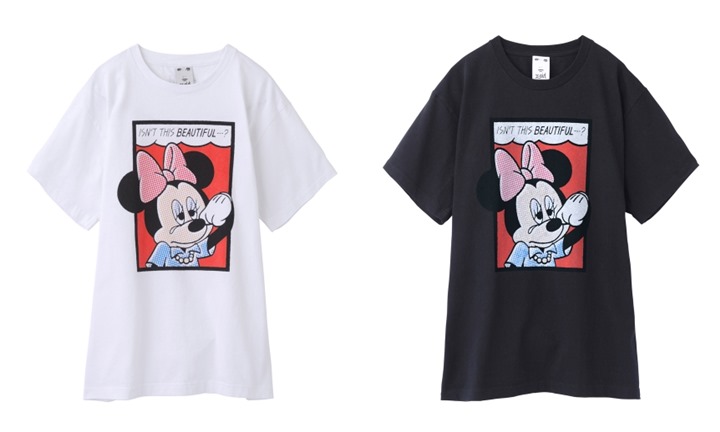 涙を流すミニー × X-girl オリジナルイラスト 「CRY MINNIE S/S TEE」が5月中旬発売！ (エックスガール)