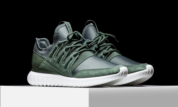 海外展開！アディダス オリジナルス チュブラー ラディアル "シャドウ グリーン" (adidas Originals TUBULAR RADIAL "SHADOW GREEN") [AQ6724]