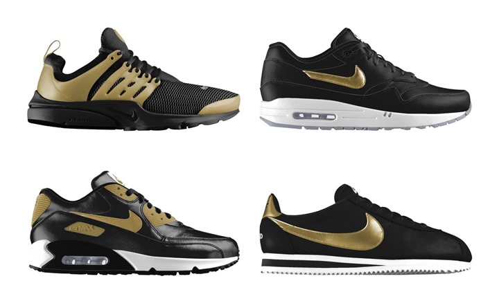 スウッシュやヒールをメタリックに変更可能！NIKE iD プレスト/MAX 1/MAX90/コルテッツ/ローシ フライニット等が対象！