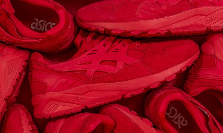 海外展開！ASICS Tiger GEL-KAYANO "TRIPLE RED" PACKER SHOES EXCLUSIVE (アシックス タイガー ゲルカヤノ "トリプルレッド" パッカー シューズ)