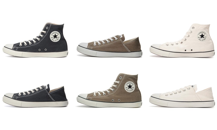 夏らしいリネン混キャンバスに洗い加工を施したCONVERSE ALL STAR LP WASHED-CL BB OX/HIが4月展開！ (コンバース オールスター LP ウォッシュド CL BB OX HI)