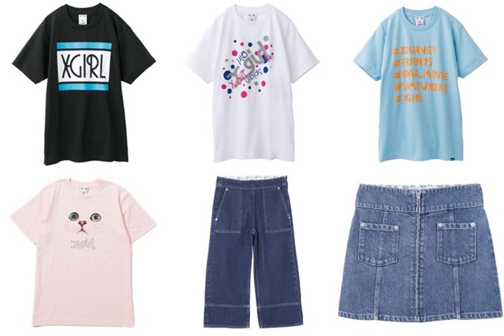 散りばめられたドットとロゴが清涼飲料のパッケージのようなレトロ感を演出するX-girl SPLASH S/S BIG TEEが発売！ (エックスガール)