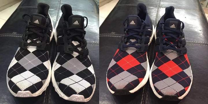 【サンプル】格子柄のアディダス ウルトラブースト “プレイド” (adidas ULTRA BOOST “PLAID”)