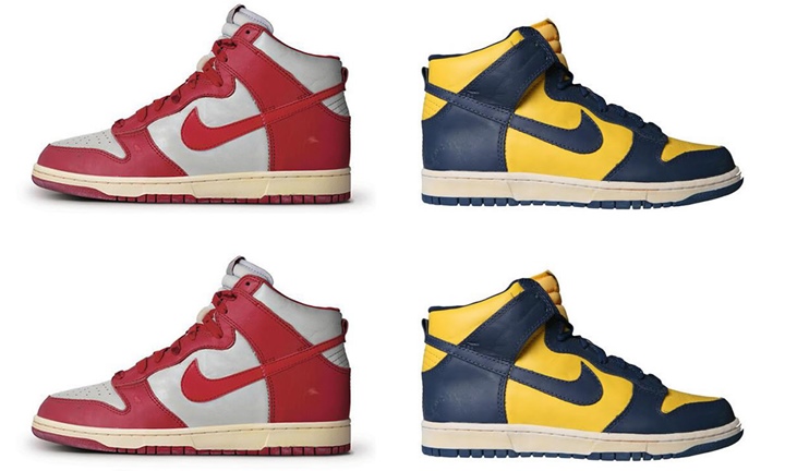 5/14発売予定！ナイキダンクハイ レトロ “ミシガン” “ネバダ” (NIKE DUNK HIGH RETRO “MICHIGAN” “UNLV” QS) [850477-001,700]