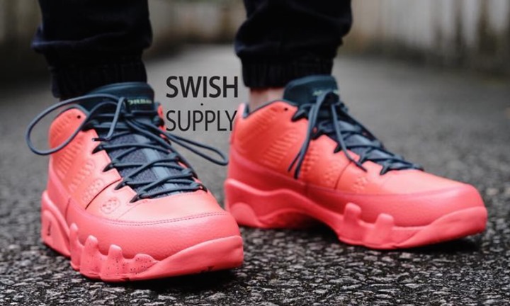 jordan 9 low bright mango