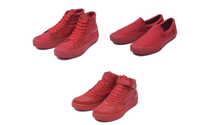 オールレッドのVANS “VOLCANO PACK” (バンズ "ヴォルケーノ パック")が展開中！